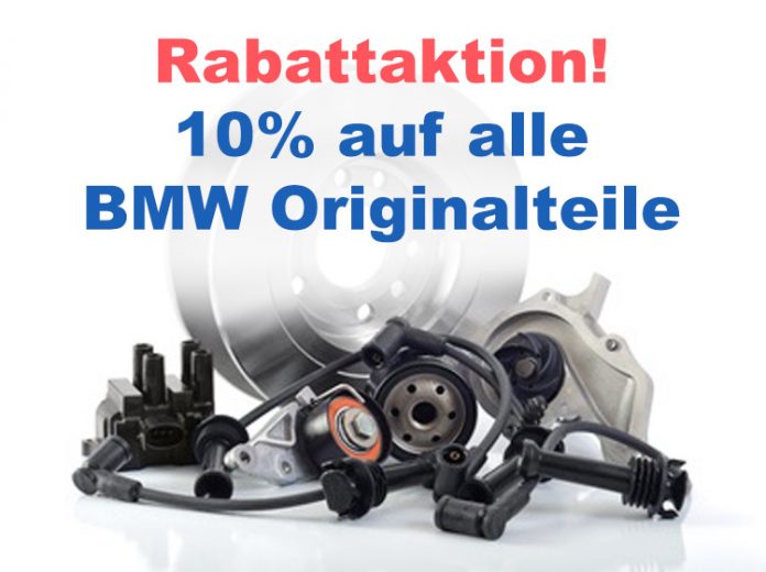 Rabattaktion BMW-Originalteile